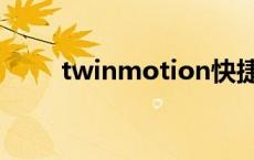 twinmotion快捷键 twinmotion 