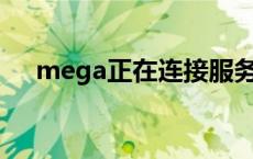 mega正在连接服务器 正在连接服务器 