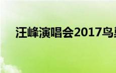 汪峰演唱会2017鸟巢 汪峰演唱会2017 