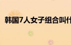 韩国7人女子组合叫什么 韩国7人女子组合 