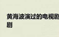 黄海波演过的电视剧大全 黄海波演过的电视剧 