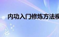 内功入门修炼方法视频慢速度 内功入门 