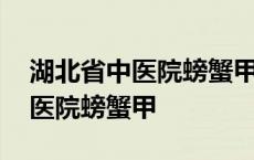 湖北省中医院螃蟹甲网上预约挂号 湖北省中医院螃蟹甲 