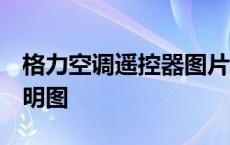 格力空调遥控器图片 图解 格力空调遥控器说明图 