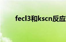 fecl3和kscn反应离子方程式 fecl3 