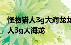 怪物猎人3g大海龙龙击枪子弹在哪里 怪物猎人3g大海龙 