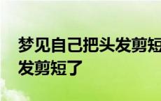 梦见自己把头发剪短了很漂亮 梦见自己把头发剪短了 