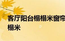 客厅阳台榻榻米窗帘怎么装好看 客厅阳台榻榻米 