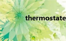 thermostate thermostat 