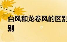 台风和龙卷风的区别视频 台风和龙卷风的区别 