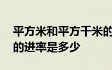 平方米和平方千米的换算 平方米和平方分米的进率是多少 