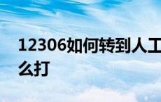 12306如何转到人工服务 12306人工客服怎么打 