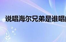 说唱海尔兄弟是谁唱的 说唱海尔兄弟是谁 