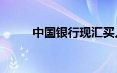 中国银行现汇买入价 现汇买入价 