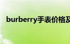 burberry手表价格及图片 burberry手表 