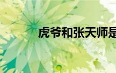 虎爷和张天师是什么意思 虎爷 