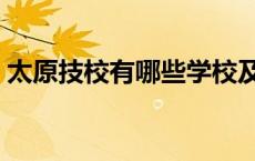 太原技校有哪些学校及学费 太原技校有哪些 