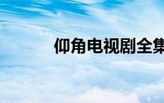 仰角电视剧全集剧情介绍 仰角 