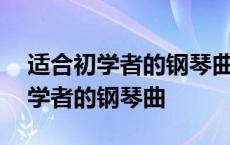 适合初学者的钢琴曲谱五线谱带指法 适合初学者的钢琴曲 