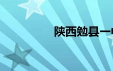 陕西勉县一中 勉县一中 