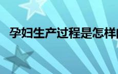 孕妇生产过程是怎样的视频 孕妇生产过程 