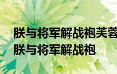 朕与将军解战袍芙蓉帐暖度春宵定场诗原句 朕与将军解战袍 