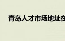 青岛人才市场地址在哪里 青岛人才市场 