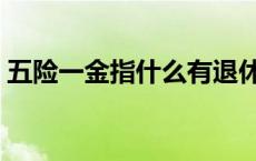 五险一金指什么有退休金吗 五险一金指什么 