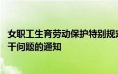 女职工生育劳动保护特别规定 劳动部关于女职工生育待遇若干问题的通知 