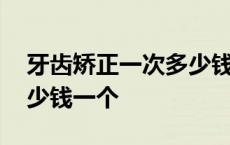 牙齿矫正一次多少钱一个月 牙齿矫正一次多少钱一个 