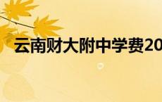 云南财大附中学费2021 云南财大附中怎么样 