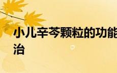 小儿辛芩颗粒的功能主治 辛芩颗粒的功能主治 