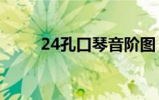 24孔口琴音阶图 28孔口琴音阶图 