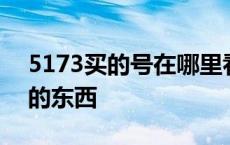 5173买的号在哪里看 怎么查询5173卖出去的东西 