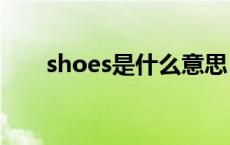 shoes是什么意思 glove是什么意思 