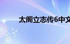 太阁立志传6中文版 太阁立志传6 