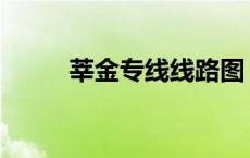 莘金专线线路图 莘金专线时刻表 