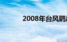 2008年台风鹦鹉 2008年台风 