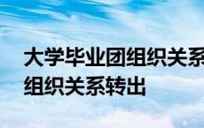 大学毕业团组织关系转出介绍信 大学毕业团组织关系转出 