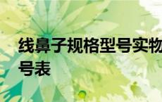 线鼻子规格型号实物图对照表 线鼻子规格型号表 