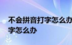 不会拼音打字怎么办有什么方法 不会拼音打字怎么办 