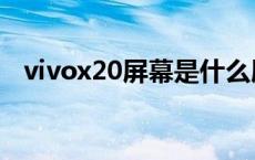 vivox20屏幕是什么屏 vivox20屏幕材质 