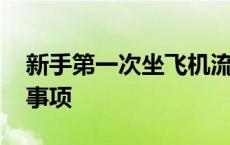 新手第一次坐飞机流程图 坐飞机流程及注意事项 