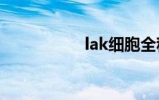 lak细胞全称 lak细胞 