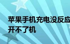 苹果手机充电没反应开不了机 苹果手机充电开不了机 