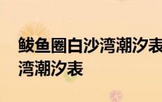 鲅鱼圈白沙湾潮汐表2021年5月 鲅鱼圈白沙湾潮汐表 