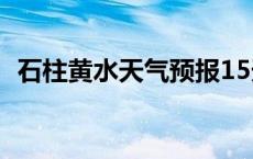 石柱黄水天气预报15天 石柱黄水天气预报 