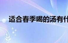 适合春季喝的汤有什么 适合春季喝的汤 