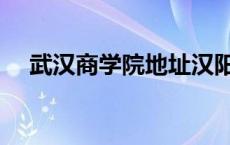 武汉商学院地址汉阳区 武汉商学院地址 