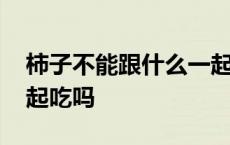 柿子不能跟什么一起吃会中毒 柿子能和虾一起吃吗 